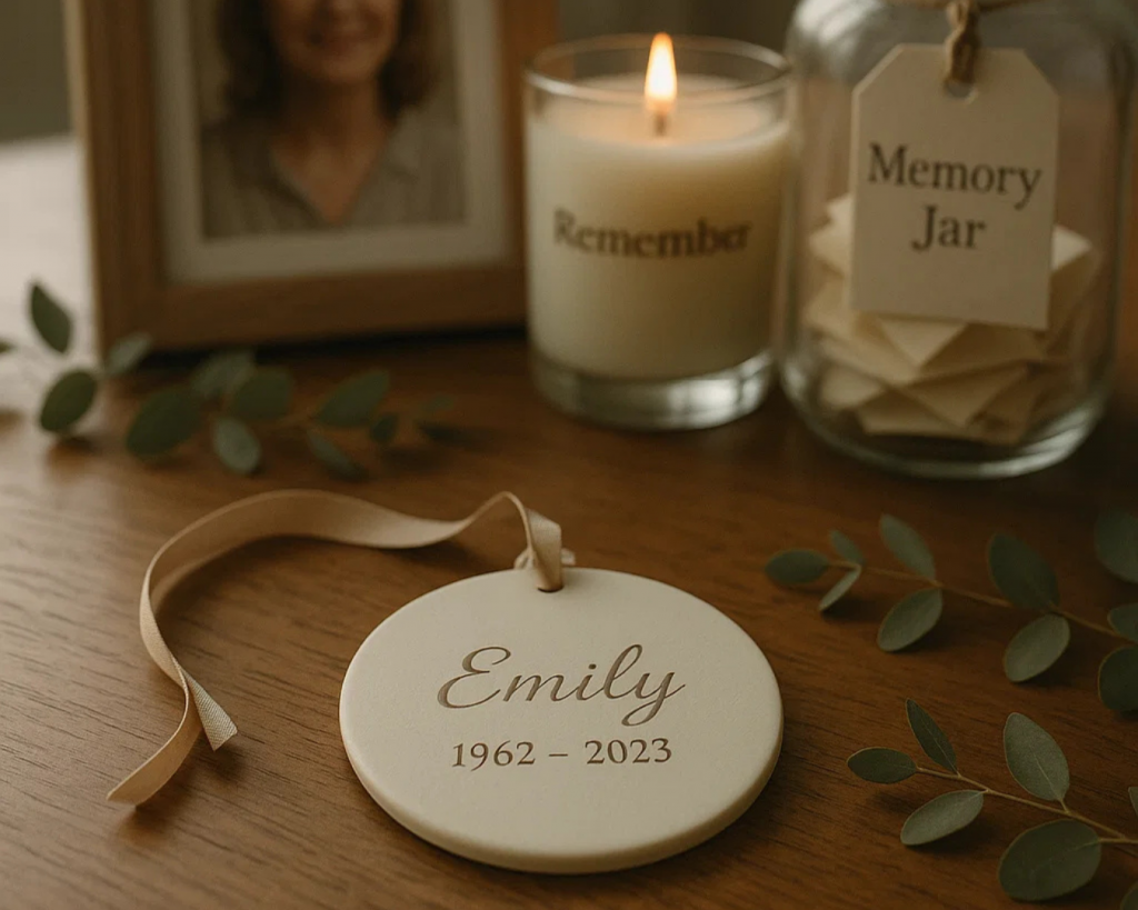 Create Meaningful Memorial Ornaments and Keepsakes